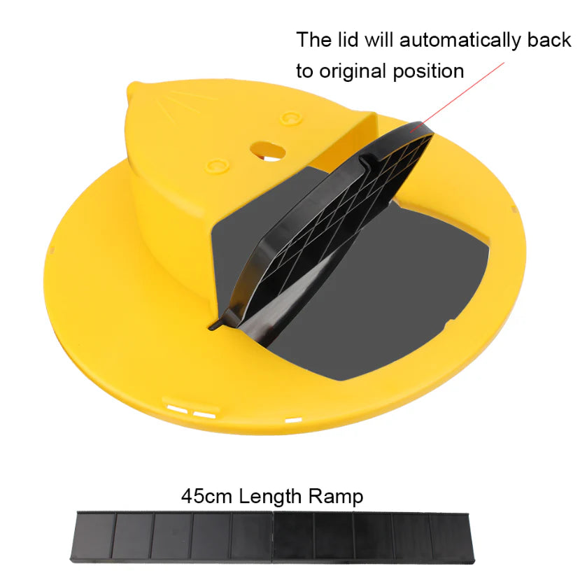 Viral In America Lid Bucket Mouse Trap Flip & Slide Effective Catcher