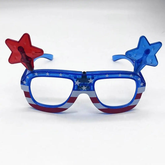 Viral Light Up American Flag Glasses