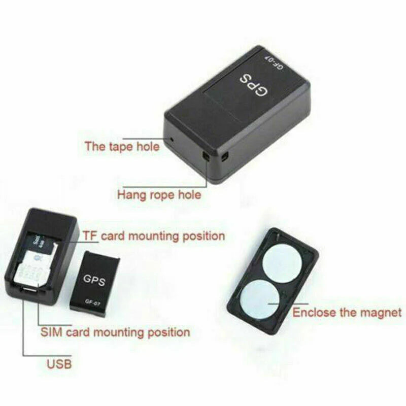 Mini Magnetic GPS Tracker Real-Time Car Truck Vehicle Locator GSM GPRS USA