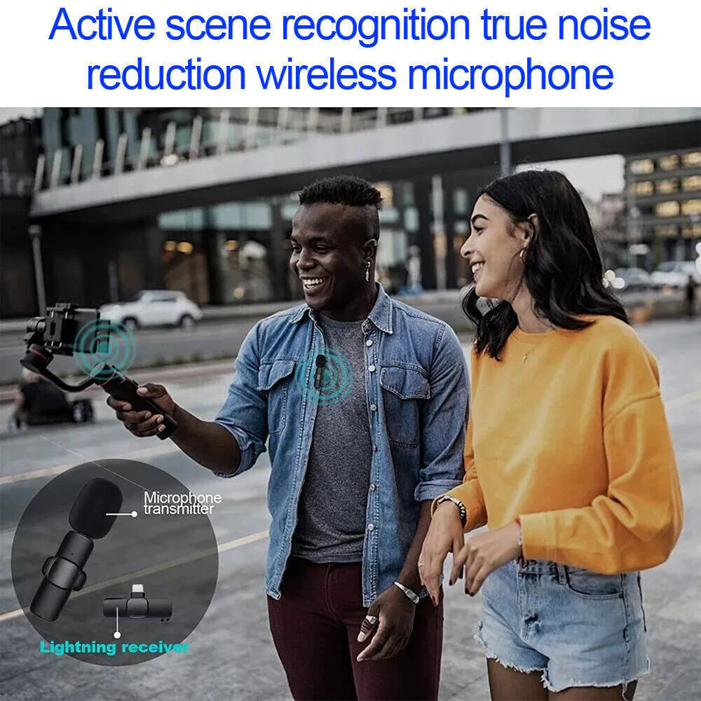 Viral Microphone Wireless Audio Video Recording Mini Mic for Android/Iphone