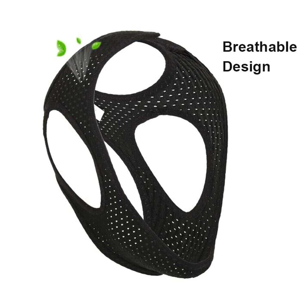 Viral Anti Snoring Chin Strap Sleep Apnea Snore Stop Belt Snoreless Sleep Jaw Solution