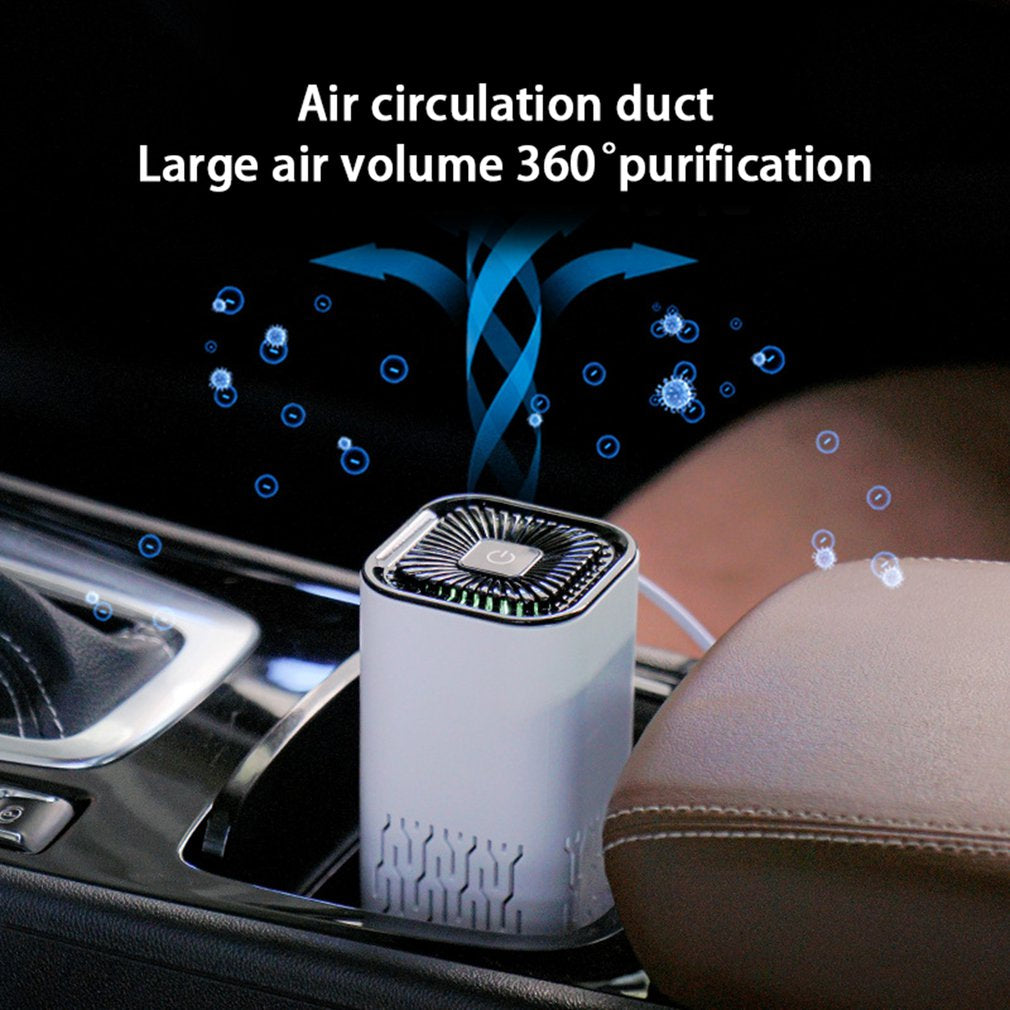 Premium Air Purifier: Eliminate Dust and Smoke for Car and Home