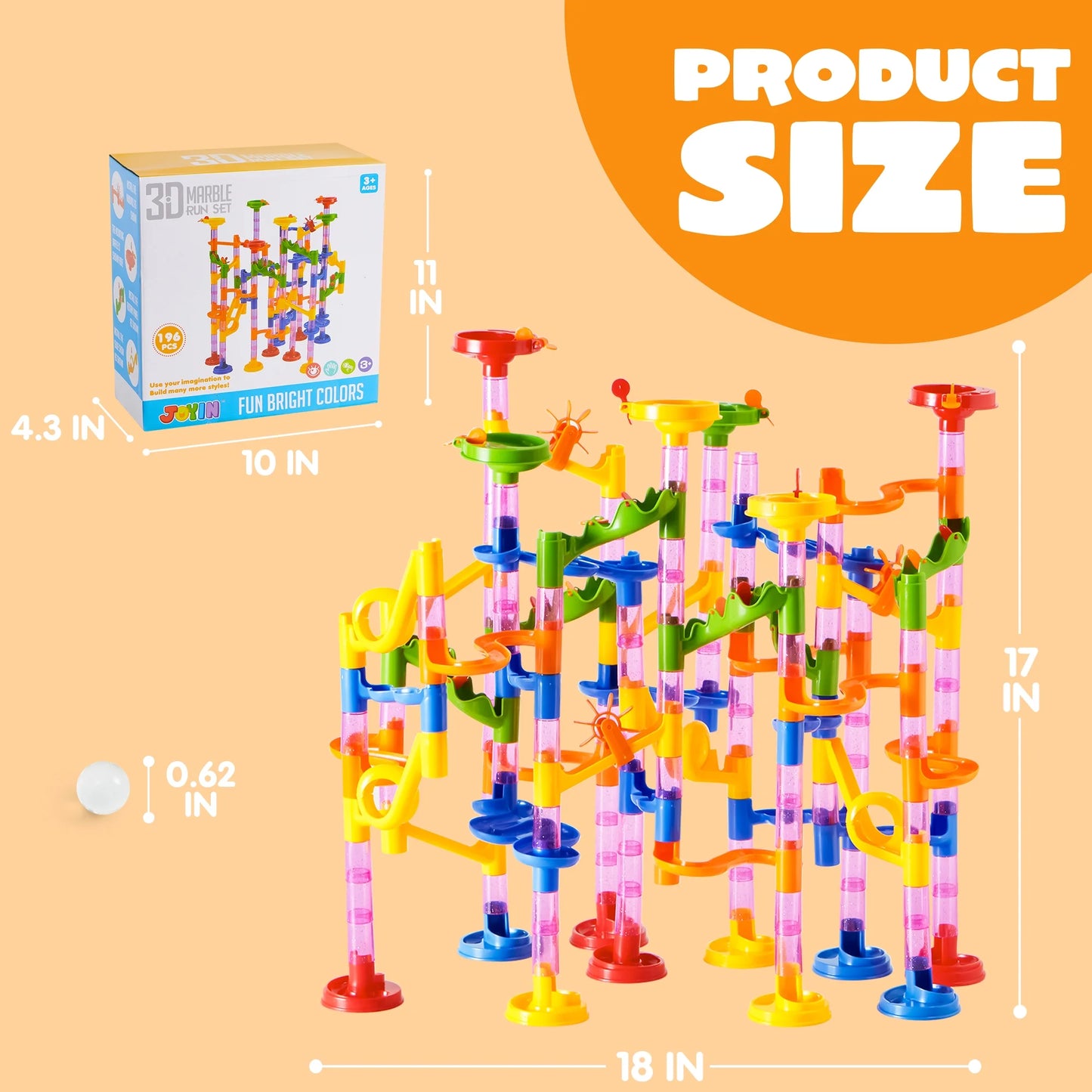 Ultimate Marble Run Set: Build, Explore, and Defy Gravity!