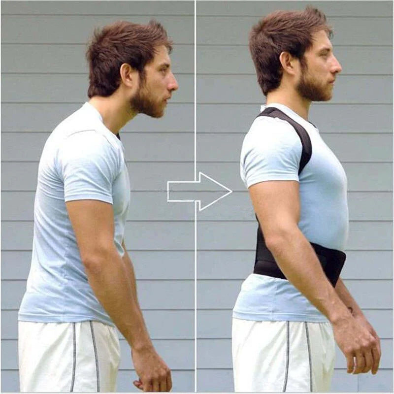 Viral Posture Corrector Support Magnetic Back Shoulder Brace Belt Band For Men Women