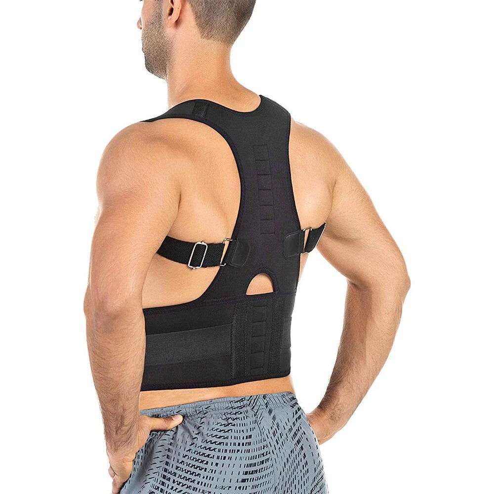 Viral Posture Corrector Support Magnetic Back Shoulder Brace Belt Band For Men Women