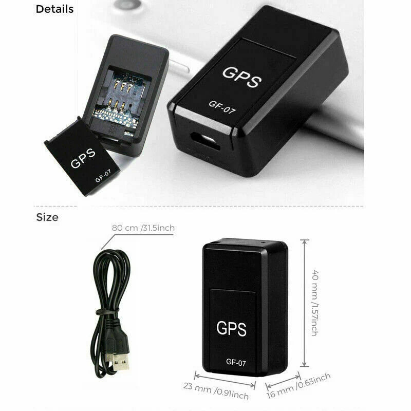 Mini Magnetic GPS Tracker Real-Time Car Truck Vehicle Locator GSM GPRS USA