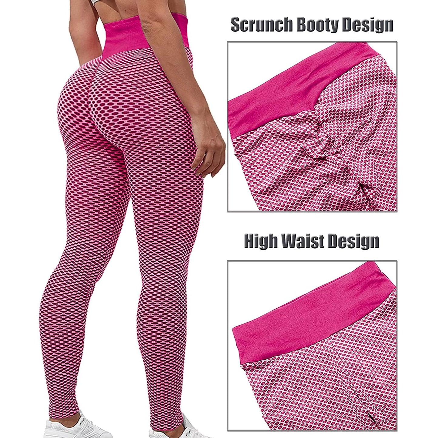 ''TIKTOK'' Viral In America Vol 2 Women's Body Sculpting Yoga Leggings: Rear Lift Enhancer for Confidence and Comfort