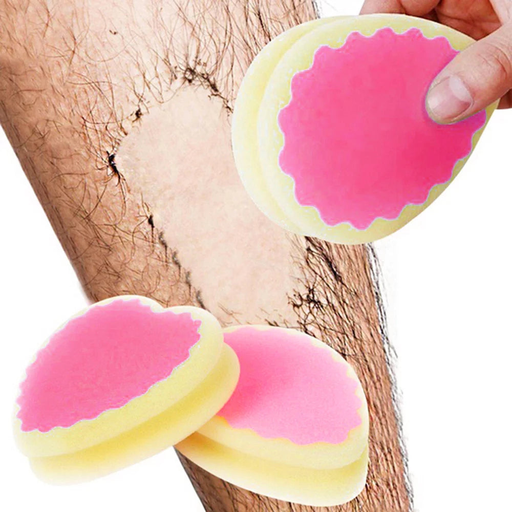 Viral Painless Magic Hair Depilation Sponge Pad 