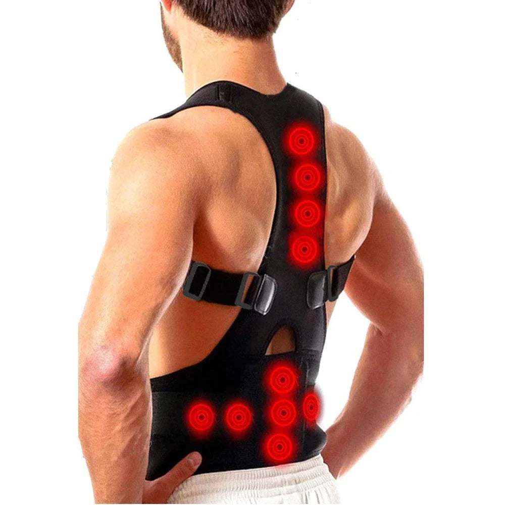 Viral Posture Corrector Support Magnetic Back Shoulder Brace Belt Band For Men Women