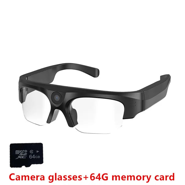 Viral Hidden Sun Glasses Camera, 4K Mini High-Definition Glasses Camera, Bicycle Dash Cam, Polarized Sunglasses, Bluetooth Glasses