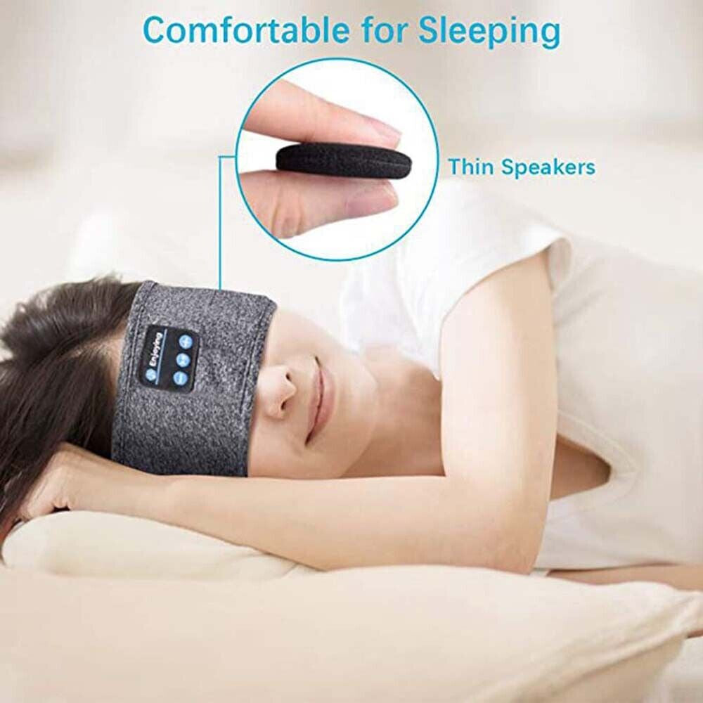 "Waterproof Sleep and Sport Headband" Bluetooth Wireless Headset