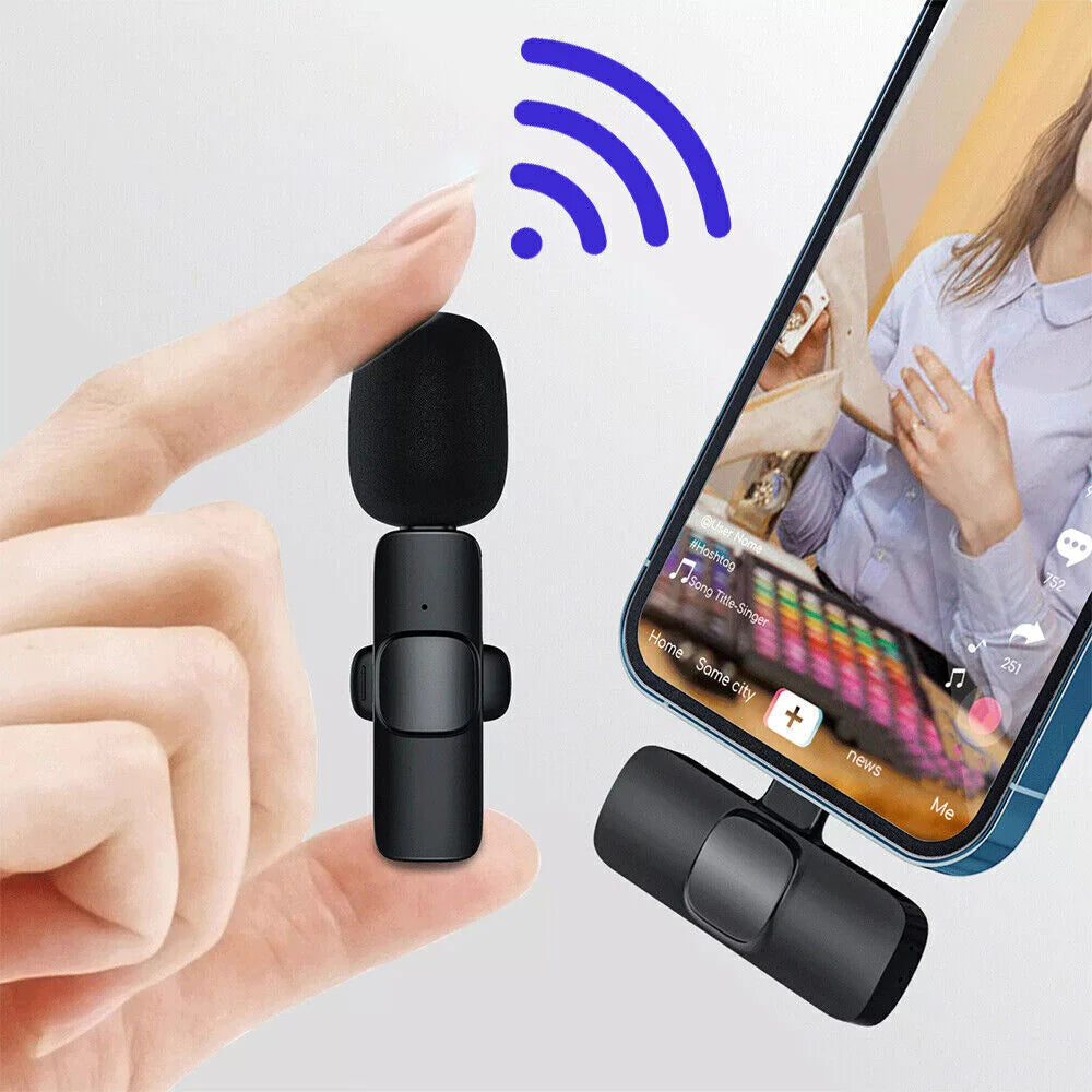 Viral Microphone Wireless Audio Video Recording Mini Mic for Android/Iphone