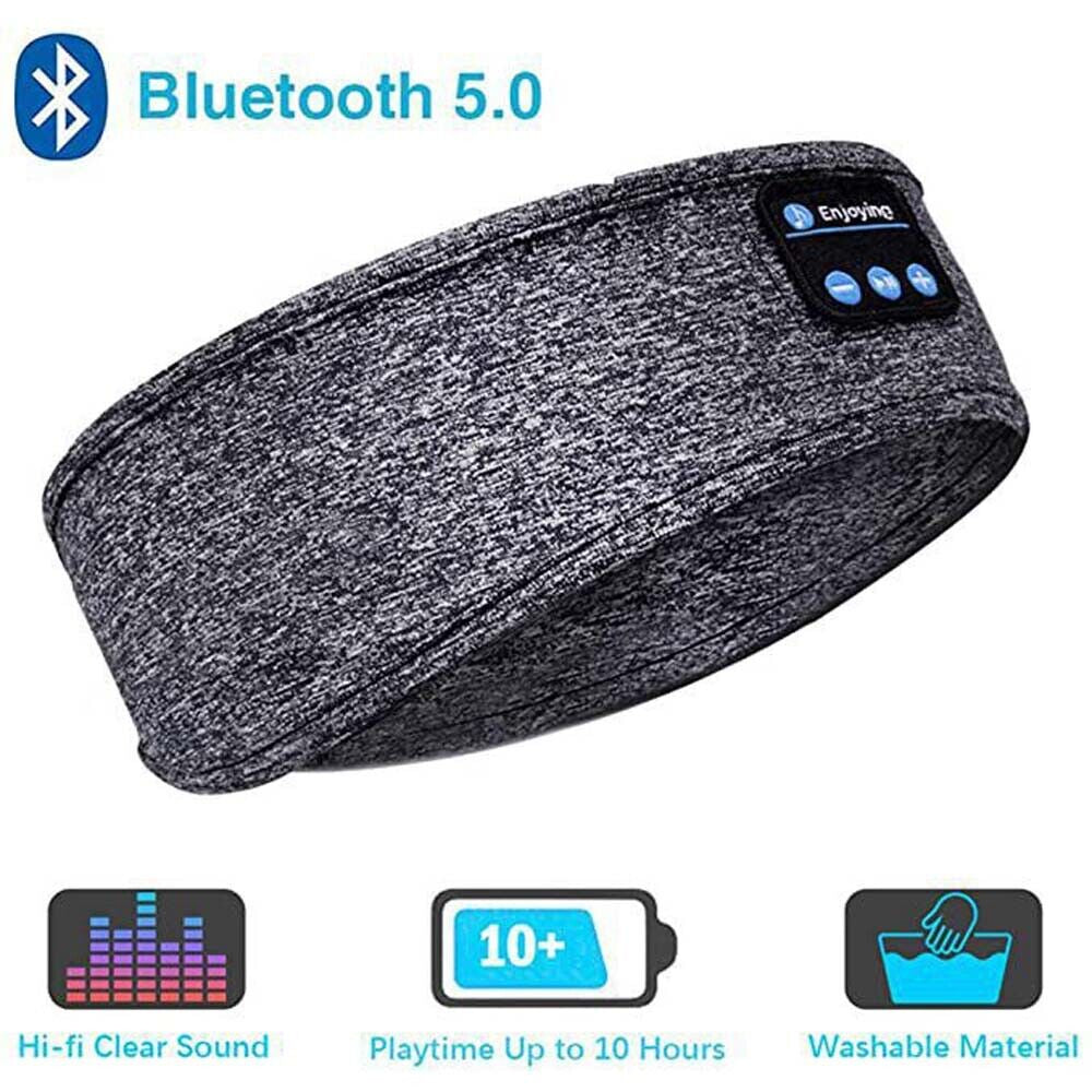 "Waterproof Sleep and Sport Headband" Bluetooth Wireless Headset