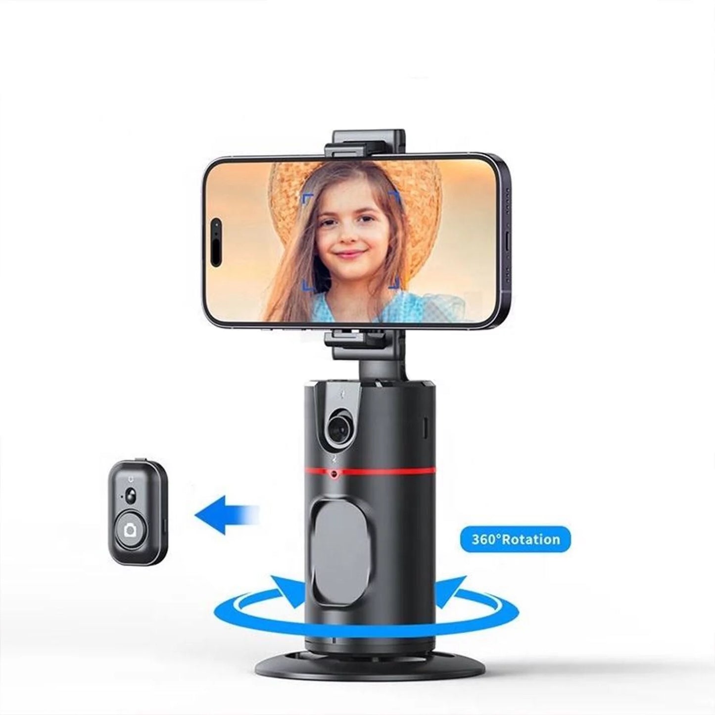 "360° Smart Face Tracking Tripod: Your Ultimate Follower. 