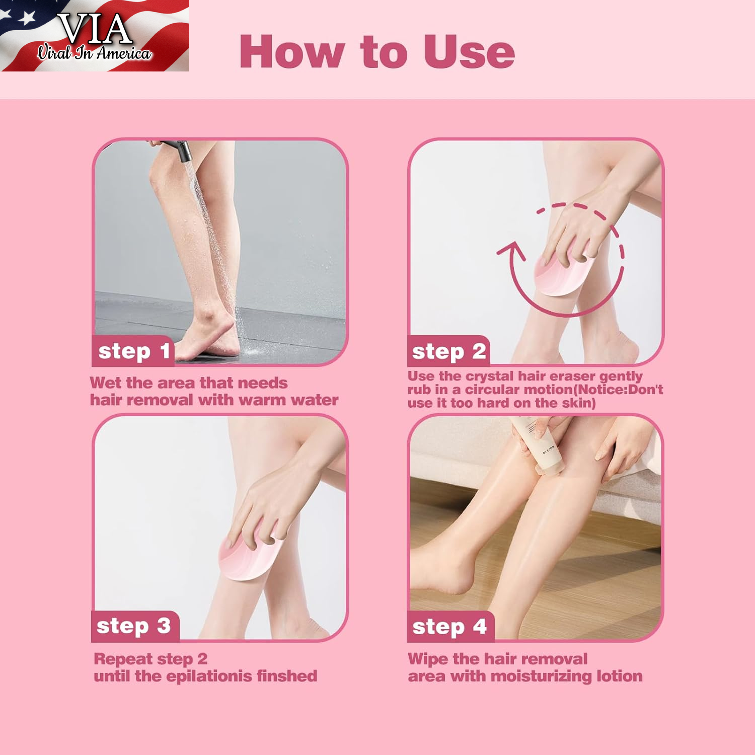 "Viral Hair Eraser: The Ultimate Painless Hair Removal Solution"