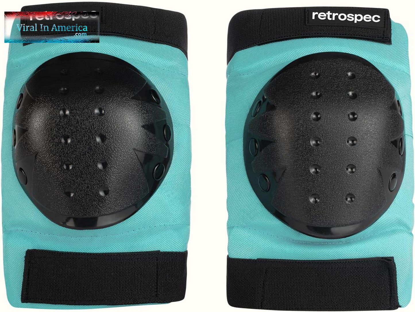 Retrospec Knee Pads, Elbow Pads & Wrist Guards for Men, Women & Kids - Protective Gear for Skateboarding, Roller Skate, Rollerblade, BMX & Scooter - Multi Sport Pad Set